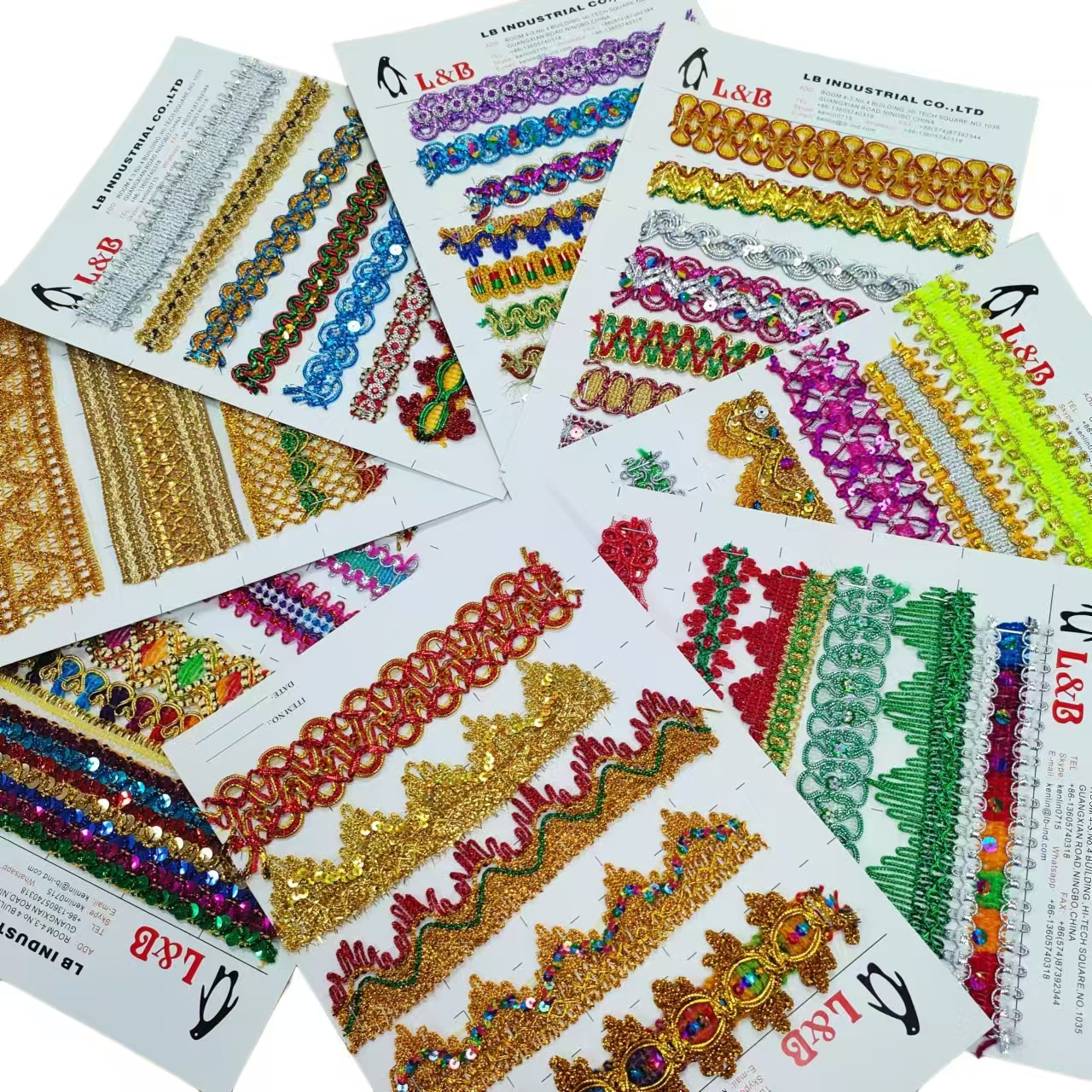 Clothing Accessories Gold and Silver Metallic Border Lace Trim Metallic Gold Sequins Embroidery Tatting Lace Trim