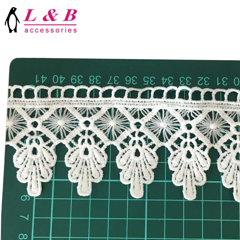 Wholesale Latest Model High Quality Polyester Fringe Lace